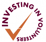 The Investing in volunteers logo.