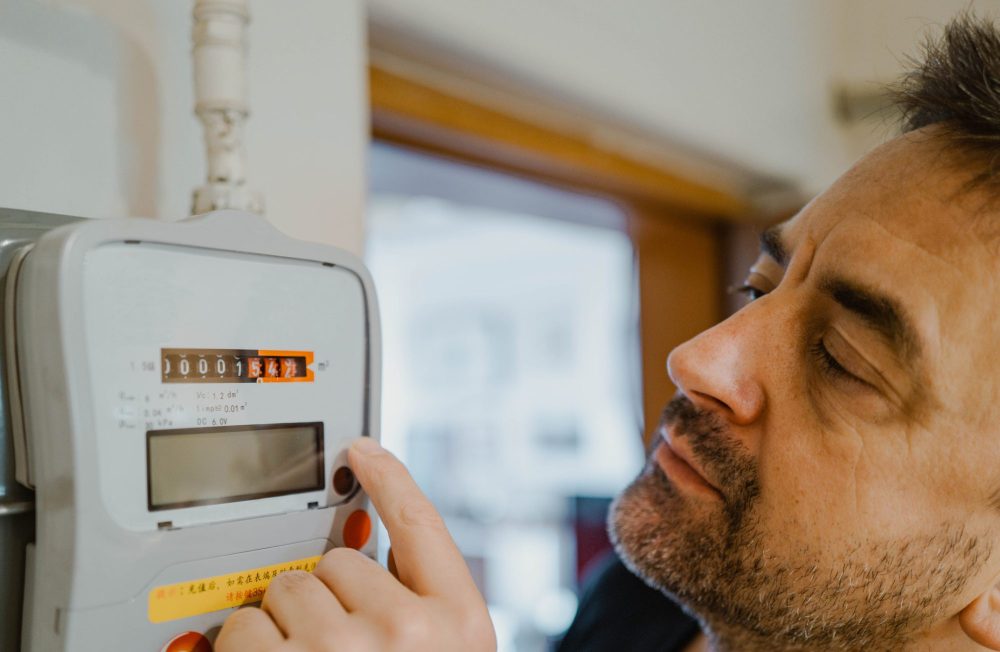 Gas prepayment meter screens Chanegeworks