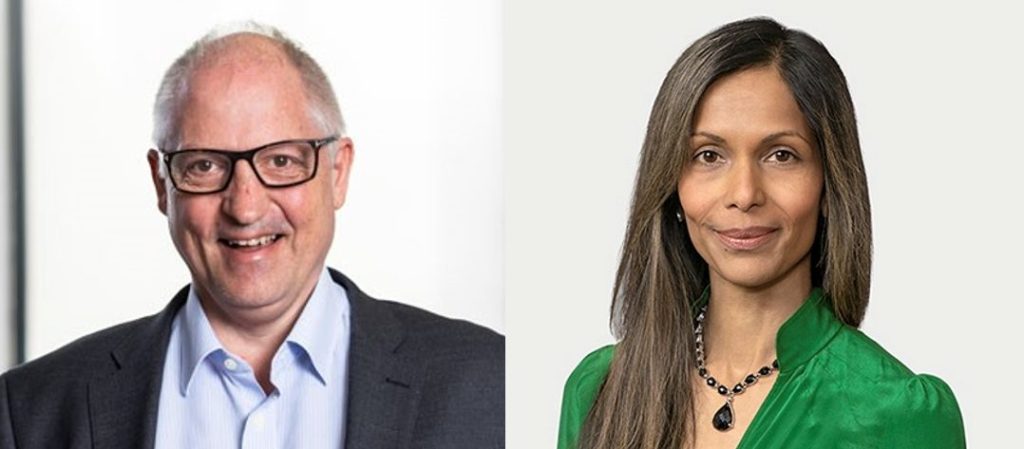 Michael Covington and Selina Sagayam