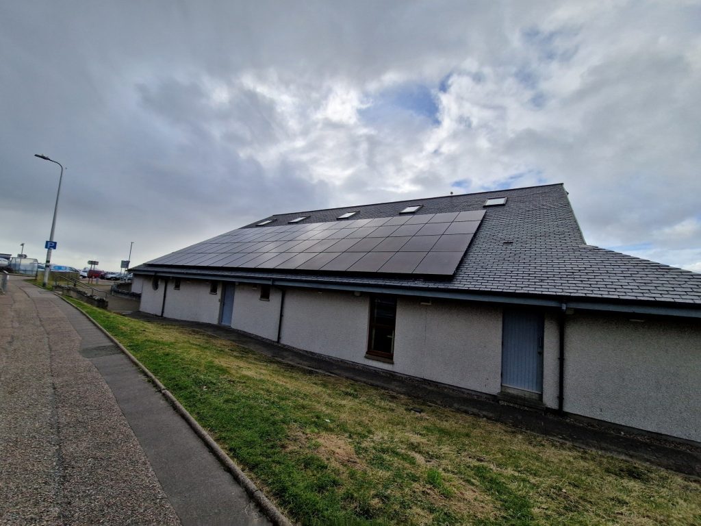 Exterior of Mallaig and Morar community centre